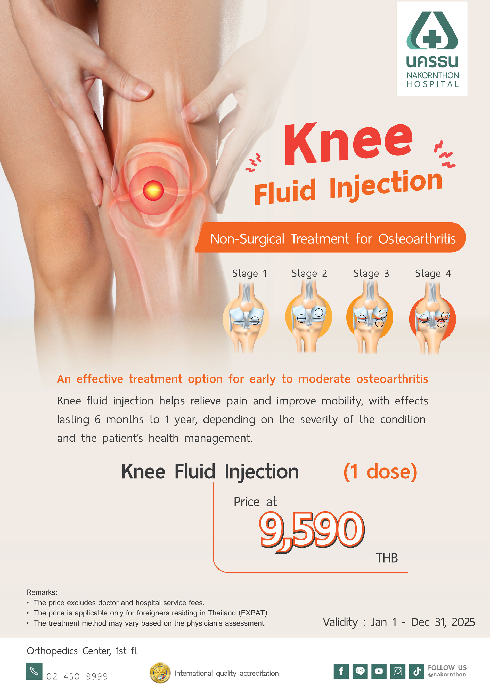 Knee Fluid Injection