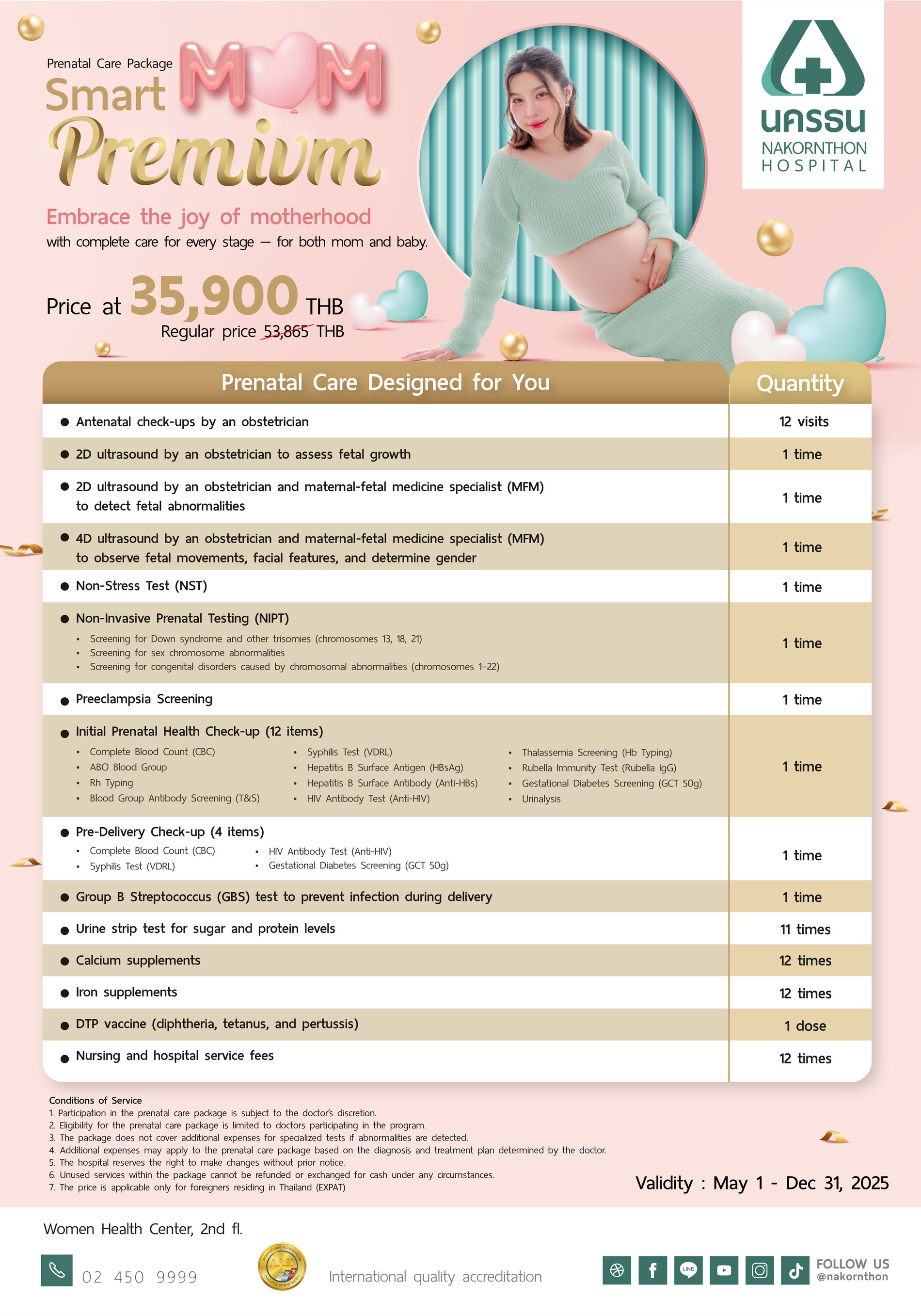 Prenatal Care Package - Smart Mom Premium Package