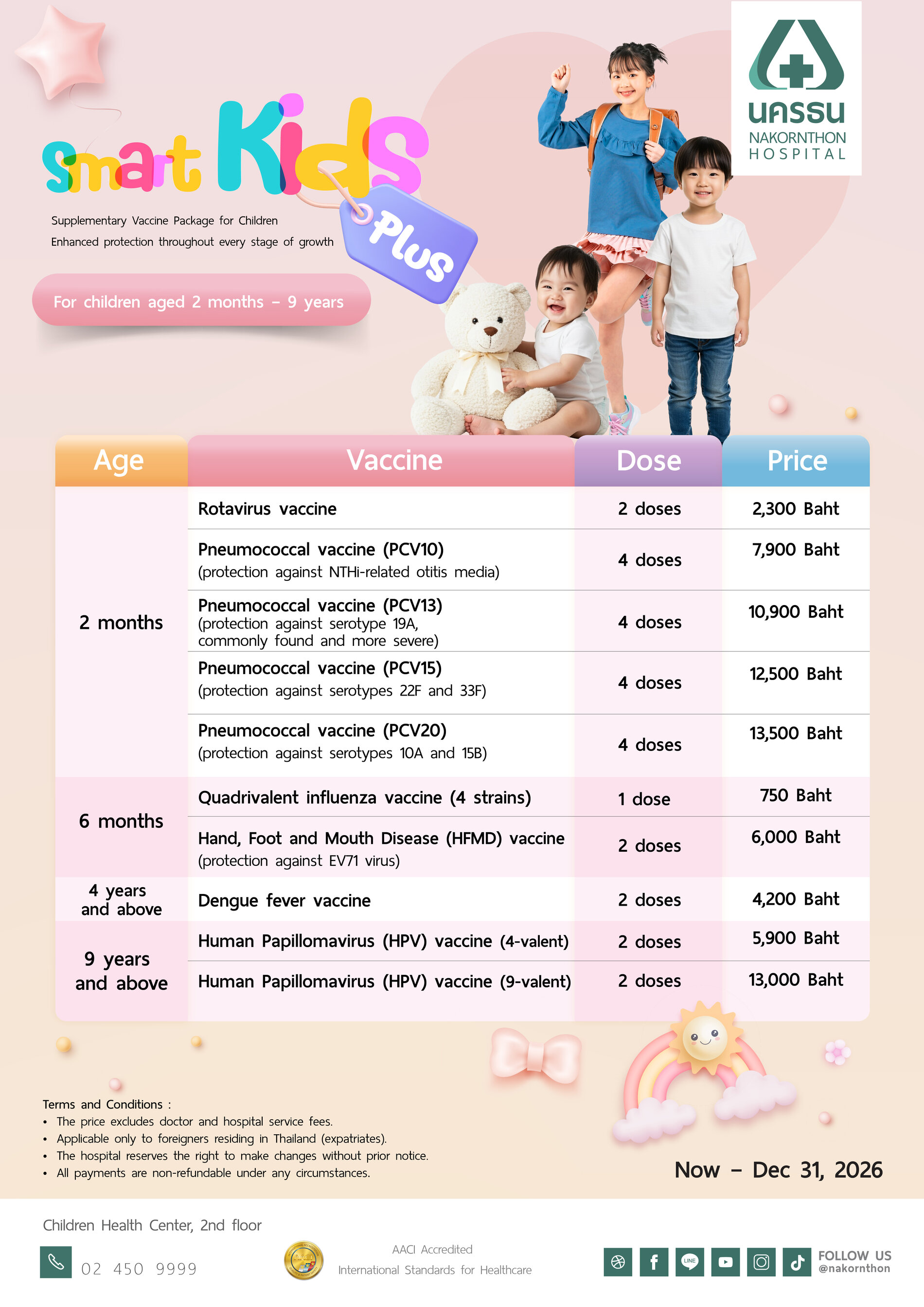 Smart Kids Plus Vaccination Program
