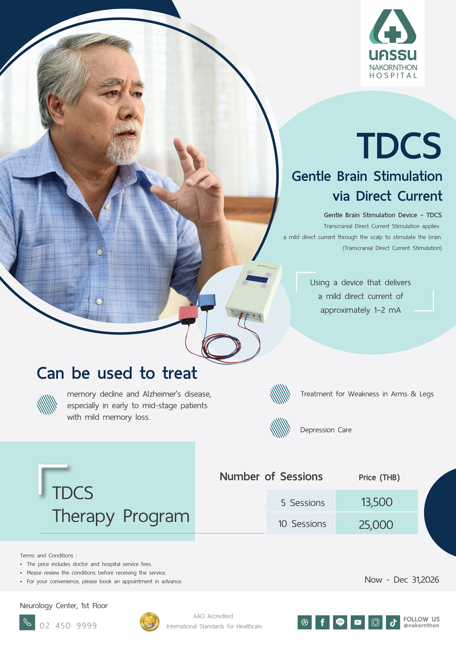 TDCS Therapy Program