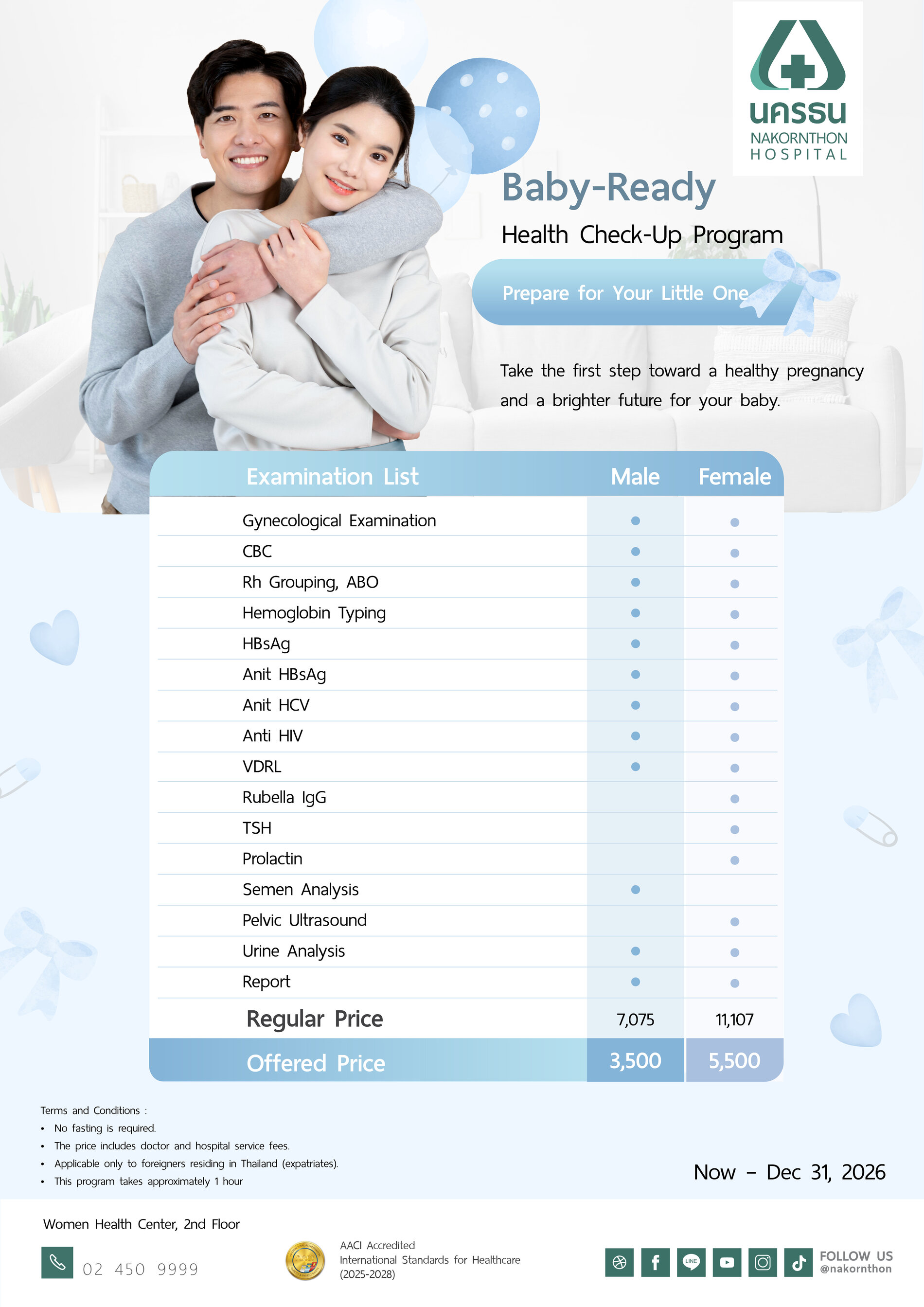 Baby-Ready Health Check up Program